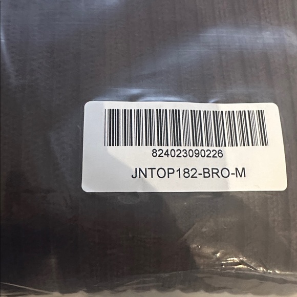 Jed North Brown Ribbed Henley Sweater M - Picture 8 of 8